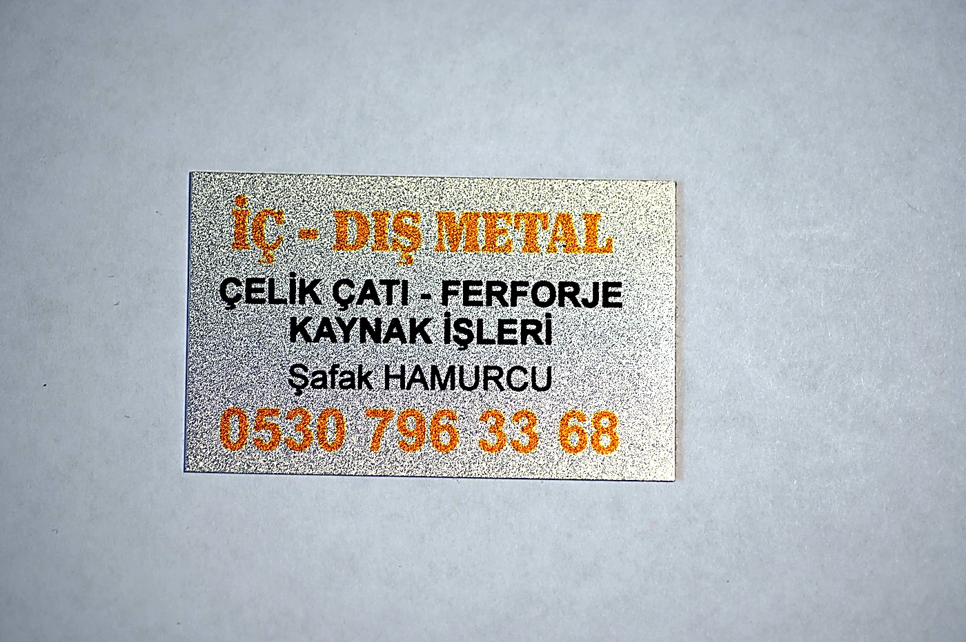 Alüminyum etiket örnek çalışması 6